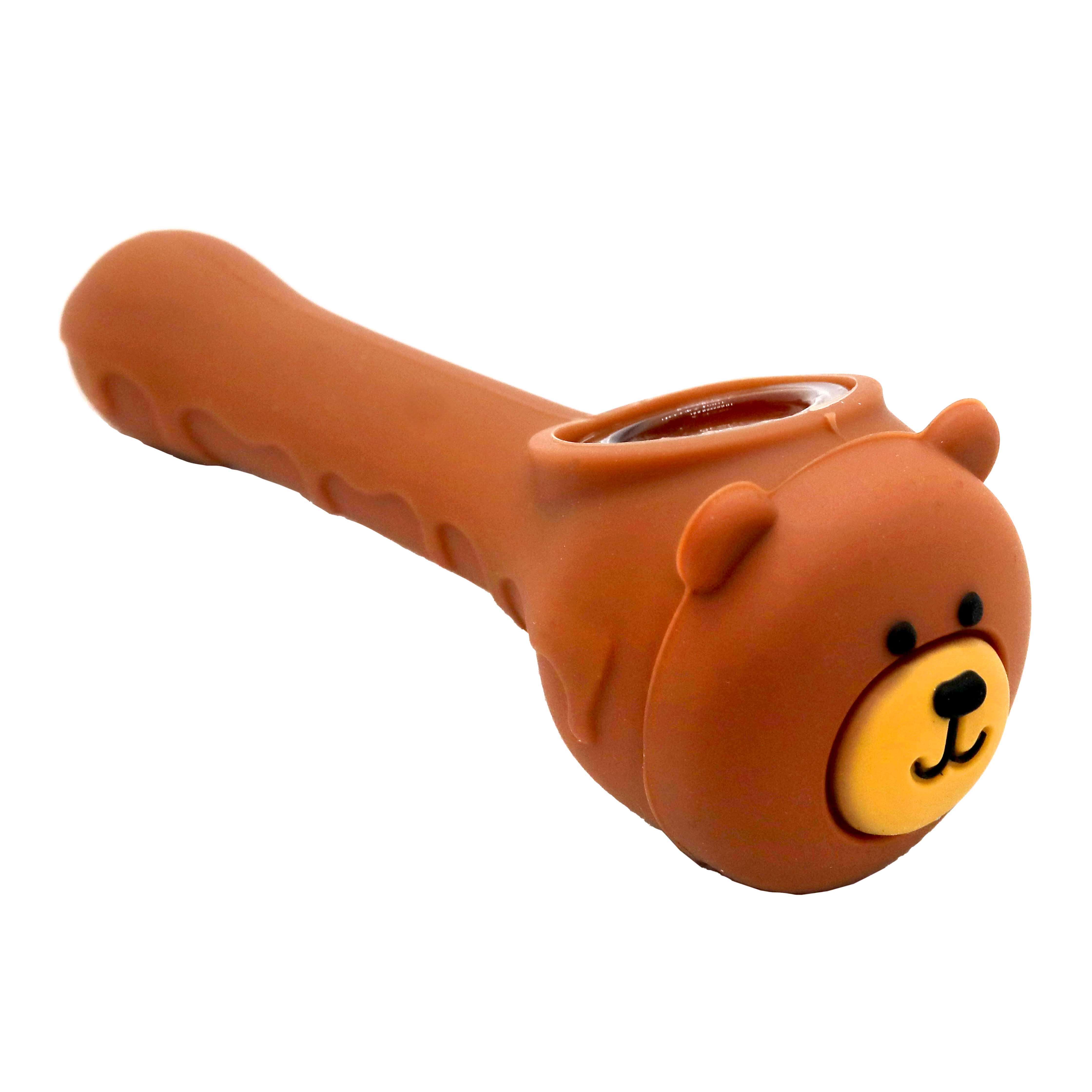 Dripping Bear Silicone Handpipe (SL-5036) | 3.5 inch  product image